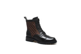 豪麟名鞋奥莱迪嘉女装牛皮革帅性马丁靴DJYZA12WN029黑色 原价2460元