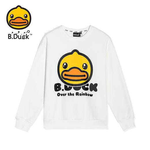 B.DUCK小黄鸭童装冬季圆领卫衣105-185 MBF5108029A 商品图1