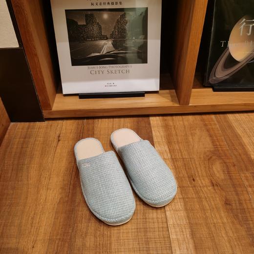 朴西冬季拖鞋家用厚底保暖柔软静音简约防滑加绒加厚居家男棉拖鞋 商品图2