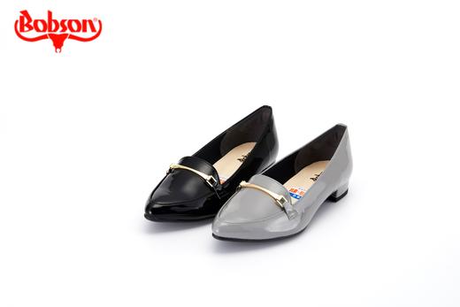 100 日本进口直达bobson 森与柏21年新款女式平底漆皮乐福鞋j3010 伊藤全球购