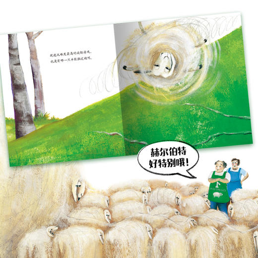 【59元任选4本】【点读版】有个性的羊（精） 商品图3