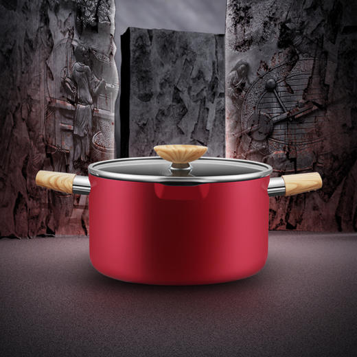 三禾锅具钛极天工系列22cm汤锅TLF2227-3 商品图0