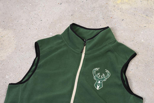 NB@美职篮球 抓绒马甲拉链开衫外套 瑕疵特惠不退换 Z-7802 商品图5