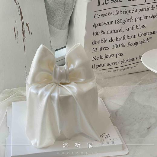 珠光绸缎蝴蝶结 商品图0