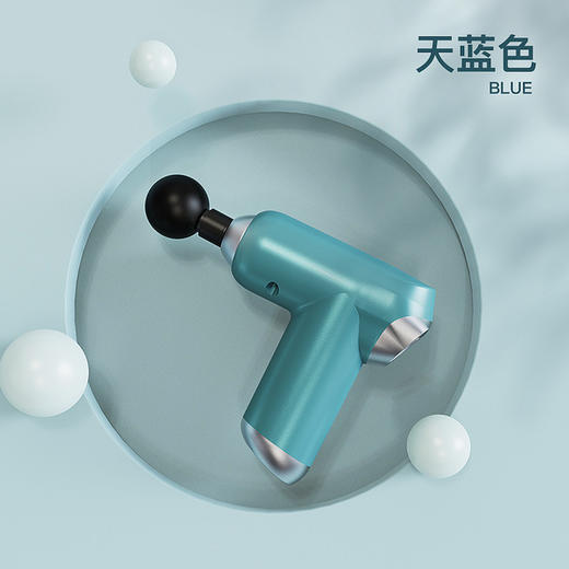 【小巧肌肉按摩器 “塑型”实力派】MINI筋膜枪电动冲击枪健身肌肉放松器迷你液晶触屏变速按摩枪筋膜枪 商品图8