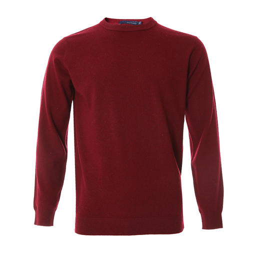 YvesFigarau伊夫·费嘉罗100%绵羊毛秋冬新款套头舒适保暖打底休闲毛衣921161 商品图3