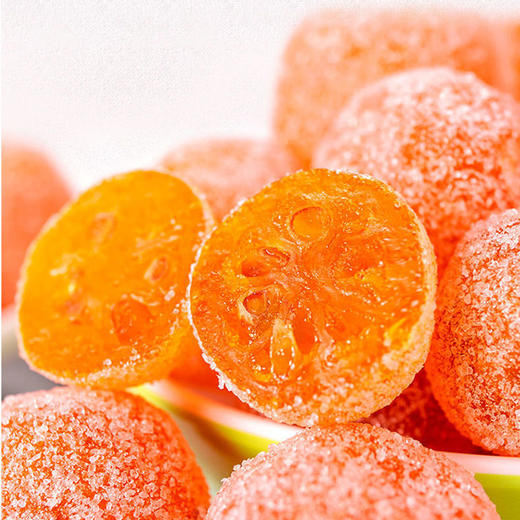 绿度山庄冰糖金桔干500克装1份 商品图4