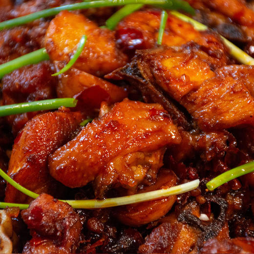 黄南武阳朗辣子鸡｜新鲜现炒土鸡 大火炒制 肉质细腻 软糯粝骨 口口留香 商品图3