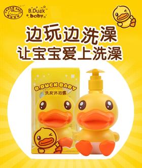 小黄鸭B.Duck Baby-洗发沐浴露 300ml