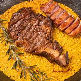 醇庭牛排鸭胸西班牙烩饭