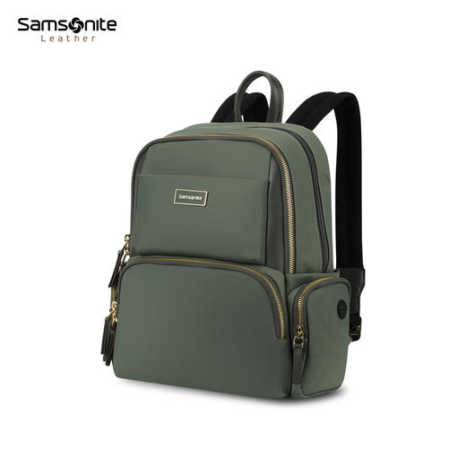 新秀丽时尚拼接大气高端商务女士双肩包NU7*002 商品图1