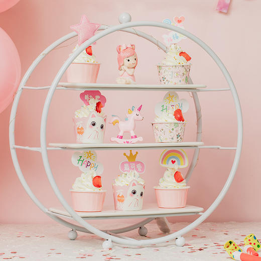 【儿童甜品台】为儿童派对打造专属甜品台，一站式茶歇体验，省心无忧，套餐组合产品请查看详情（东莞幸福西饼蛋糕） 商品图2