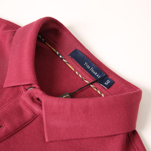 YvesFigarau伊夫·费嘉罗秋冬新款长袖T恤套头男士舒适休闲上衣920961 商品图7