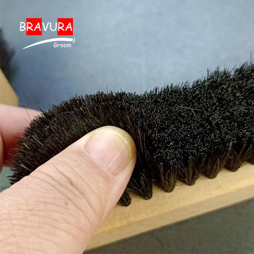 电剪刀头清洁刷 宠物美容高端天然猪鬃毛 意大利BRAVURAGROOM 商品图3