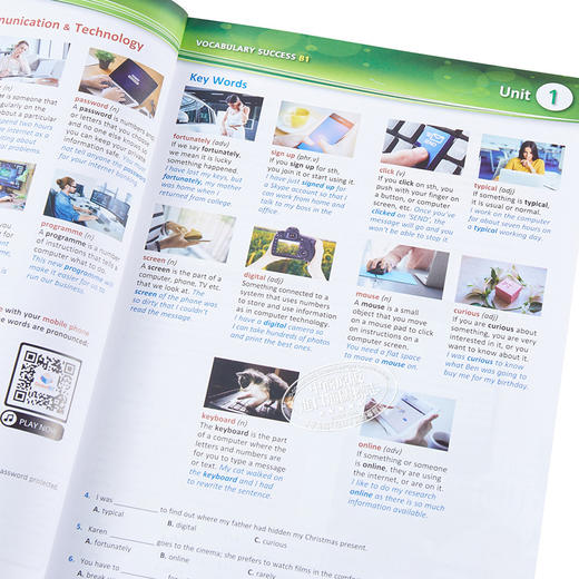 【中商原版】Vocabulary Success B1 Preliminary Self-study Edition 词汇成功B1初步自学套装 含答案 7-12岁 商品图3