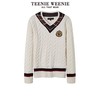 TeenieWeenie小熊V领针织衫套头毛衣外穿叠穿学院风韩版显瘦女冬TTKW214910P 商品缩略图4
