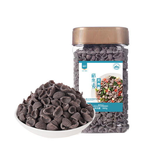 藏血麦贝壳面螺旋面意大利面猫耳朵窝窝面罐装660g 商品图0