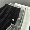 【炸街好物 潮流卫裤】华夫格卫裤 时尚百搭 精选面料 柔软质地 松紧带腰头抽绳设计 运动时尚感 穿脱方便 束脚显瘦 经典百搭 商品缩略图6