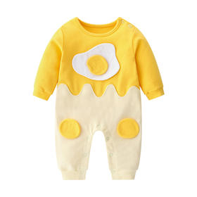 男童婴儿空调服装连体衣春秋季夏装新生儿爬服哈衣宝宝连身衣批发