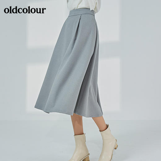 oldcolour2021秋季时尚气质温柔风半身长裙BN31063044 商品图3