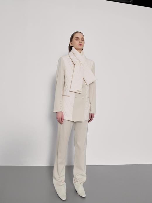 拼接棉服西服 商品图1