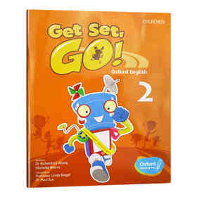 华研原版 牛津幼儿英语启蒙教材 英文原版 Get Set Go Book 2 幼儿园小班TPR教学 支持点读笔点读 英文版进口书籍