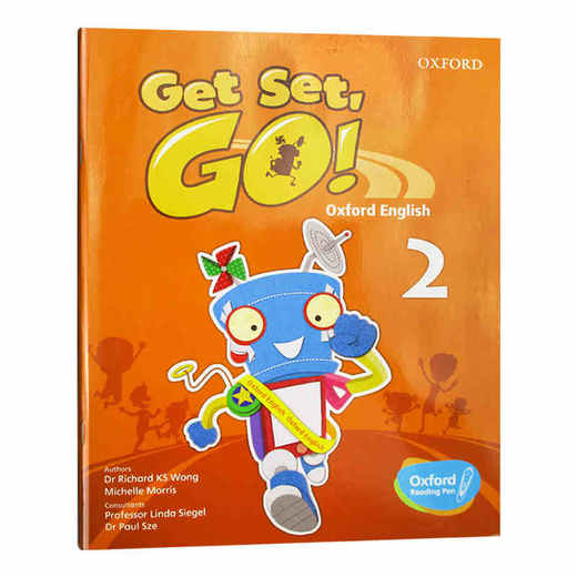 华研原版 牛津幼儿英语启蒙教材 英文原版 Get Set Go Book 2 幼儿园小班TPR教学 支持点读笔点读 英文版进口书籍 商品图0