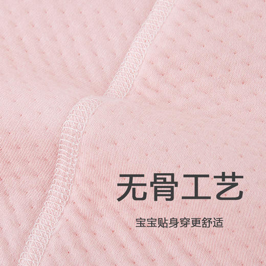 新生婴儿保暖连体衣服秋冬加厚夹棉爬服男1岁女宝宝3睡衣无骨哈衣 商品图3
