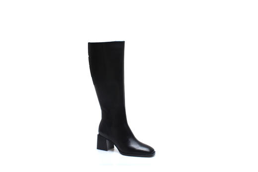 豪麟名鞋奥莱迪嘉女装胎牛皮革时尚雅致靴DJMPA12WN003黑色 原价3960元 商品图0