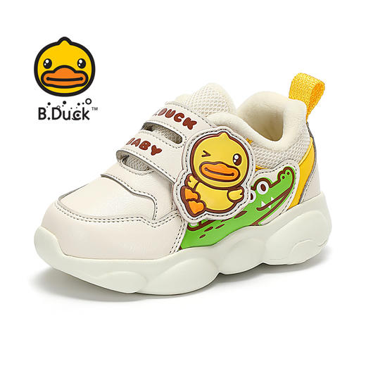 B.DUCK小黄鸭童鞋冬季运动鞋小白鞋20-30 BY5182952B 商品图4