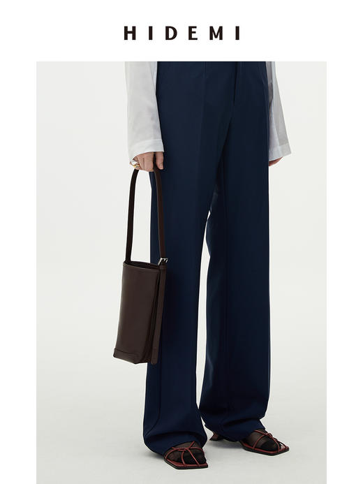 HIDEMI小酌红酒包（设计感水桶包小号） 酒红/卡其 商品图9