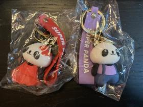 情侣公仔钥匙扣