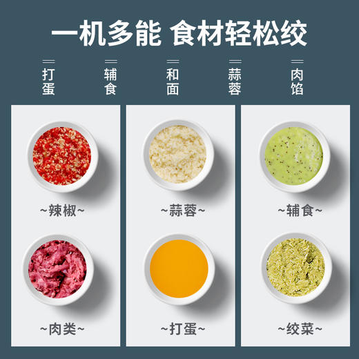 现货新款批发直播OEM多功能绞肉机3L不锈钢绞肉机2L玻璃料理机 商品图1