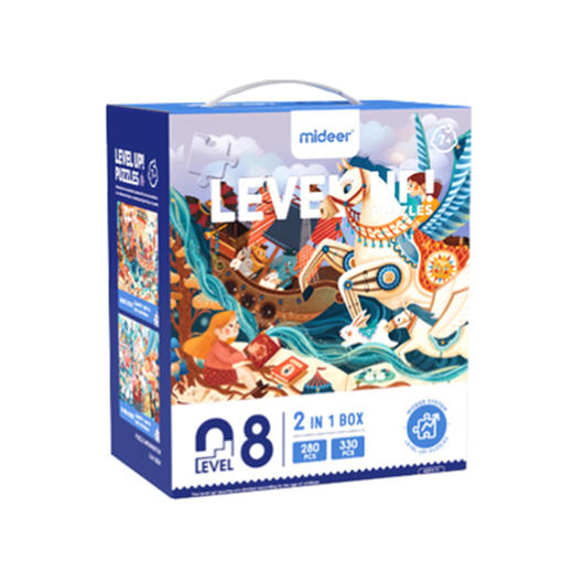 T 弥鹿mideer进阶拼图-8阶（魔法书与童话乐园） 商品图0