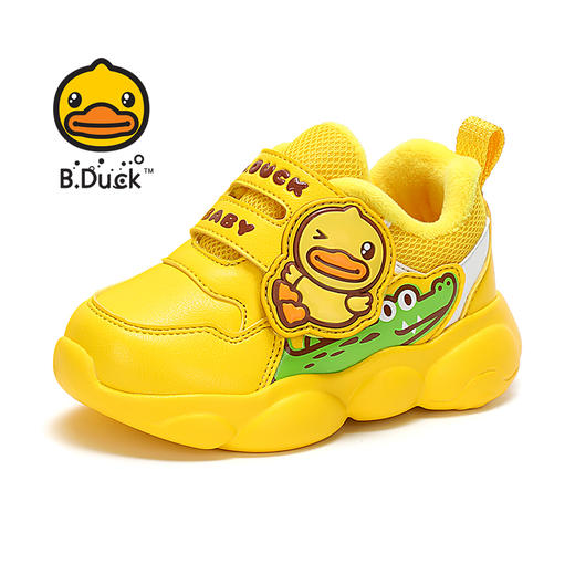 B.DUCK小黄鸭童鞋冬季运动鞋小白鞋20-30 BY5182952B 商品图2