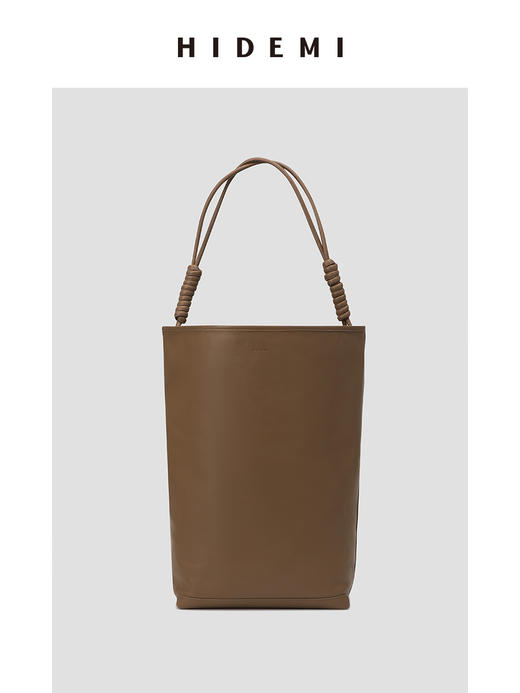 HIDEMI设计感水桶包大号 卡其/藏蓝 商品图14