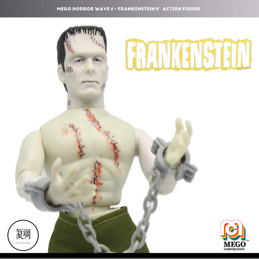 现货 Mego 科学怪人 Frankenstein 弗兰肯斯坦 8英寸可动 商品图1