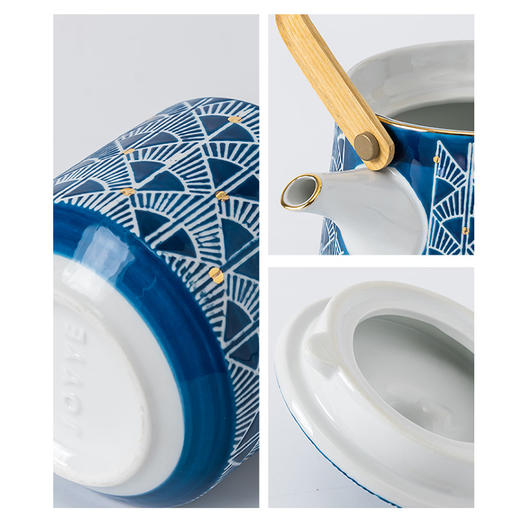 JOYYE卓艺套9悠然茶具TFT0519291陶瓷家用客厅茶具高档泡茶礼盒功夫茶具 商品图4