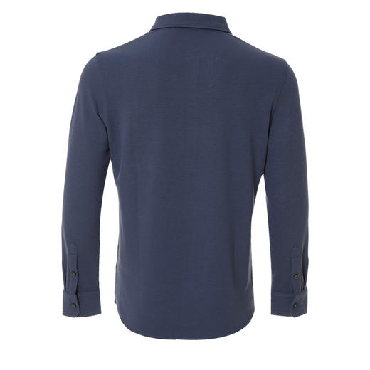 YvesFigarau伊夫·费嘉罗秋冬新款简约舒适保暖休闲长袖衬衫922316 商品图4