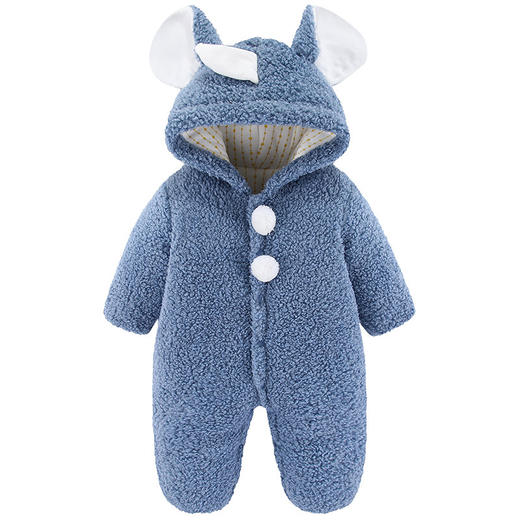 新生婴儿儿衣服秋冬哈衣男孩冬季女宝宝连体衣外出抱衣超洋气爬服 商品图4