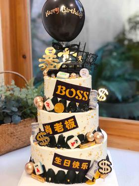 三层男士汽车奶油蛋糕 下单前请仔细阅读商品详情