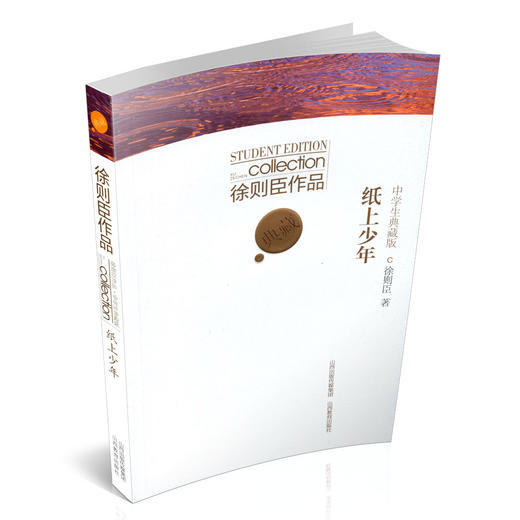 正版纸上少年 中学生典藏版 徐则臣作品 当代文学 山西教育出版社出版 商品图1