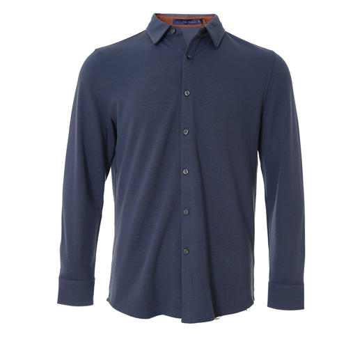 YvesFigarau伊夫·费嘉罗秋冬新款简约舒适保暖休闲长袖衬衫922316 商品图3