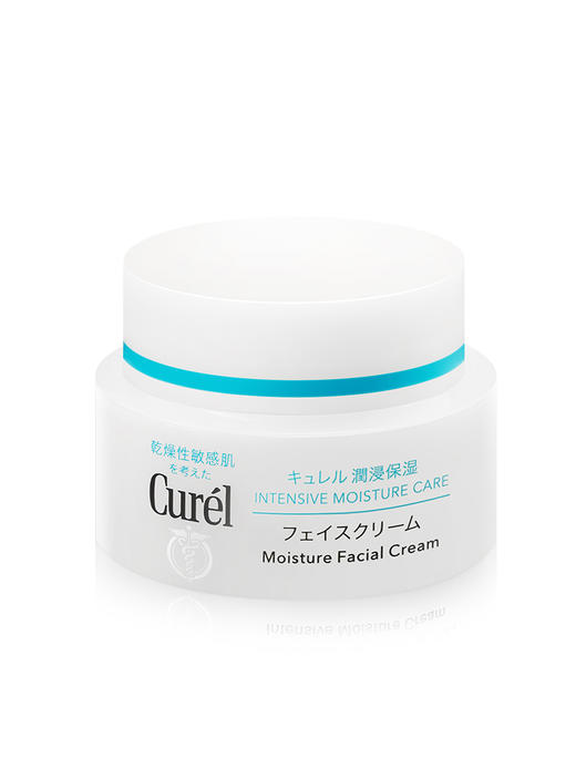 【中欧班列精选】日本产Curel/珂润润浸保湿滋养乳霜面霜补水滋润舒缓40g LPY 商品图5