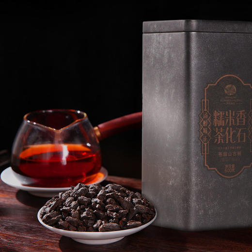 吉顺号普洱茶《困鹿瑞贡》碎银子3种口味可选 贡茶品质茶化石普洱熟茶500g/罐 配手提袋 商品图7
