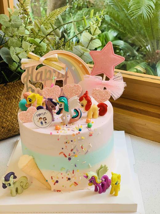 小马宝莉奶油蛋糕 下单前请仔细阅读商品详情 商品图0