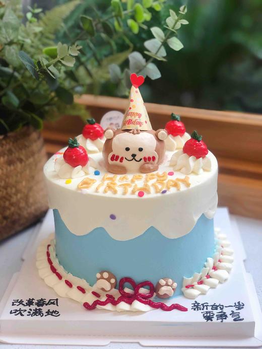 猴子复古款奶油蛋糕 下单前请仔细阅读商品详情 商品图1
