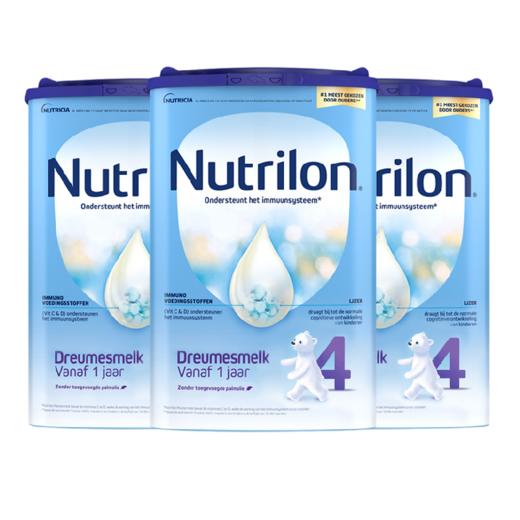 【保税】3罐装|荷兰牛栏Nutrilon 4段 800g【新旧版本随机发货】 商品图0