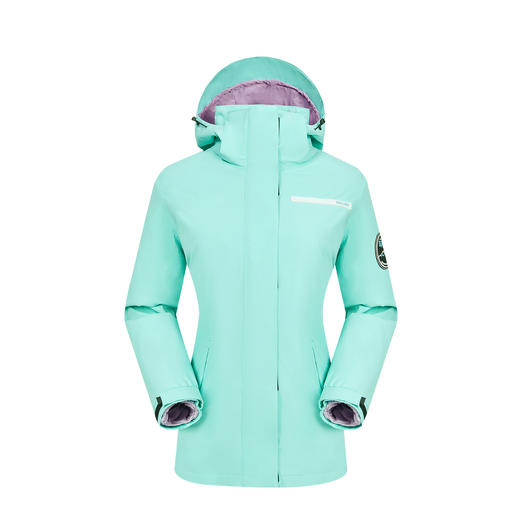 明星同款骆驼珠穆朗玛极寒系列冲锋衣男女款羽绒服内胆三合一	A1W170180_A1W270181 商品图2