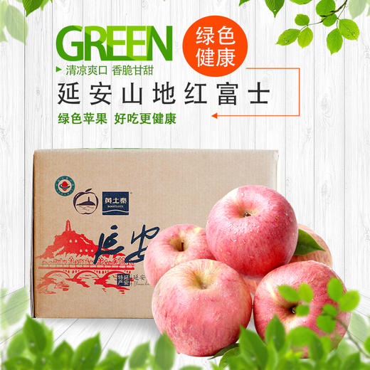 黄土情 延安山地18头苹果 85-90果 商品图6